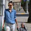 Miranda Kerr profite d'une belle journée ensoleillée avec son fils Flynn le 8 avril 2013.