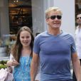 Exclusif - Gordon Ramsay et sa fille Holly font du shopping à Los Angeles, le 8 avril 2013.
