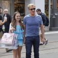 Exclusif - Gordon Ramsay et sa jeune fille Holly font du shopping à Los Angeles, le 8 avril 2013.