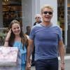 Exclusif - Gordon Ramsay et sa fille Holly (12 ans) font du shopping à Los Angeles, le 8 avril 2013.