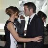 Clotilde Courau pouvait compter sur le soutien de son mari le prince Emmanuel Philibert de Savoie à Cannes le 8 avril 2013, où elle venait présenter lors du 50e Mip TV la série La Source réalisée par Xavier Durringer.