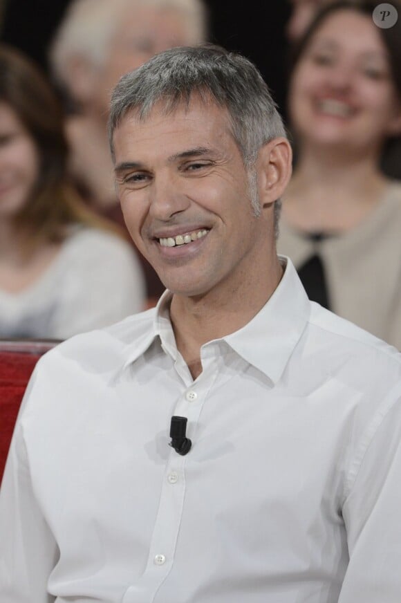 Paul Belmondo - Enregistrement de l'émission "Vivement Dimanche" consacrée à Jean-Paul Belmondo à Paris le 10 avril 2013, diffusion le 14 avril.