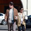 Channing Tatum et sa femme Jenna Dewan, enceinte, vont déjeuner au restaurant avec une amie à Santa Barbara, le 28 février 2013.
