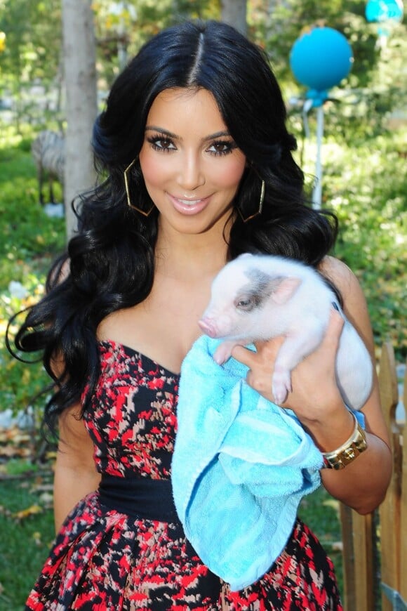 Kim Kardashian à Los Angeles, le 12 décembre 2011.