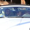 Britney Spears et son petit ami David Lucado à la sortie d'un rastaurant à Agoura Hills le 12 avril 2013.