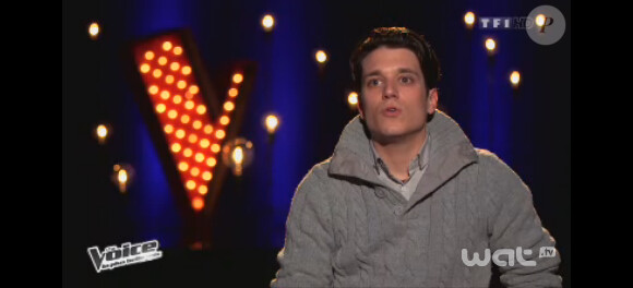 Manu Rey en live dans The Voice 2 le samedi 13 avril 2013 sur TF1