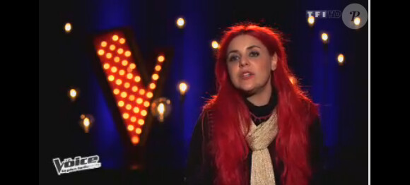 Céline Caddéo en live dans The Voice 2 le samedi 13 avril 2013 sur TF1