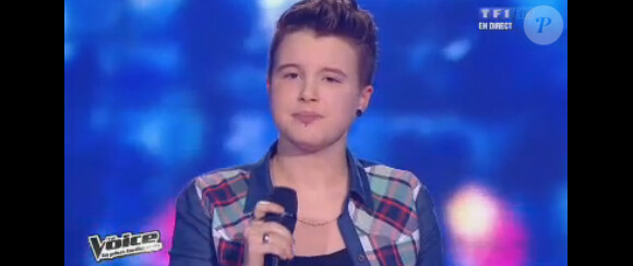 Loïs en live dans The Voice 2 le samedi 13 avril 2013 sur TF1