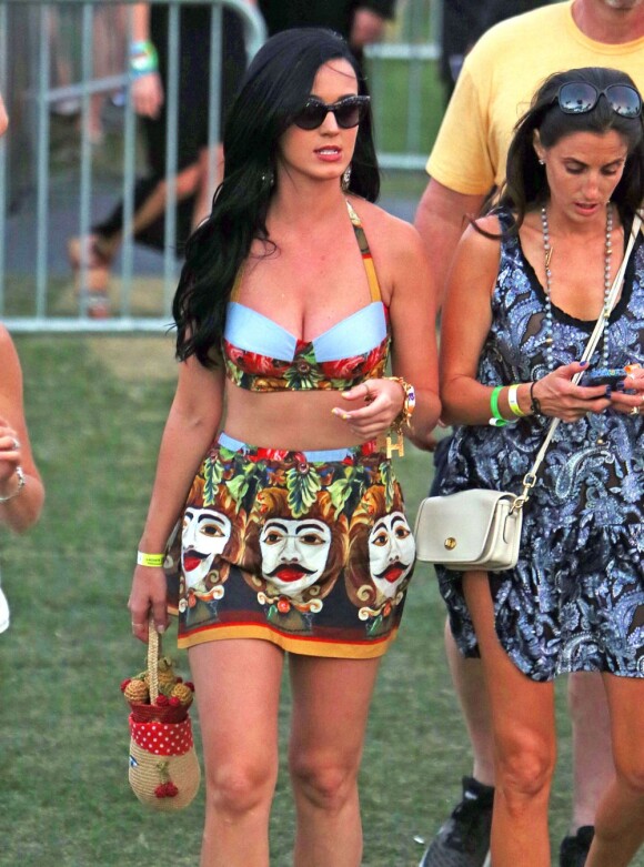 Katy Perry super glamour à Coachella 2013 le 13 avril 2013.