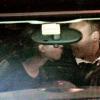 Ruby Rubacuori et son époux rentrent chez eux après être allés manger dans un restaurant à Milan le 14 avril 2013.