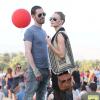 Kate Bosworth et Michael Polish au 2e jour du Festival de musique de Coachella à Indio le 13 avril 2013.