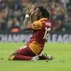 Didier Drogba lors du match entre le Galatasaray d'Istanbul et le Real Madrid à la Turk Telekom Arena le 9 avril 2013
