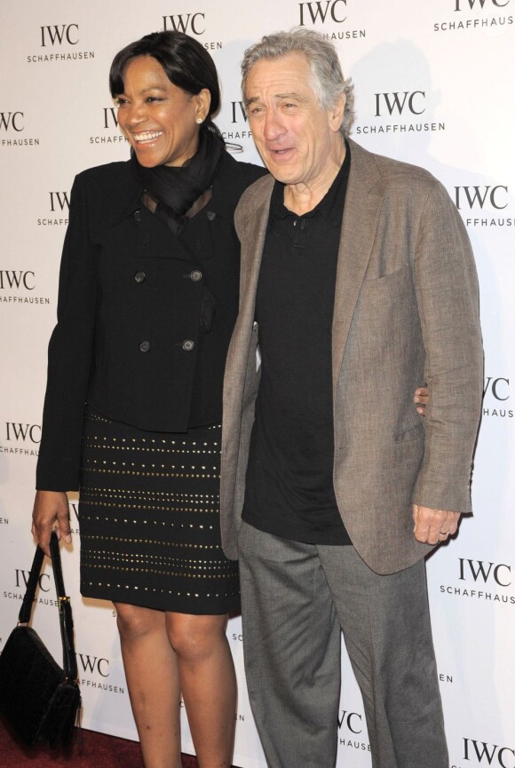 Robert De Niro et Grace Hightower lors de la soirée "For The Love Of Cinema" à New York, le 18 avril 2013 dans le cadre du festival de Tribeca