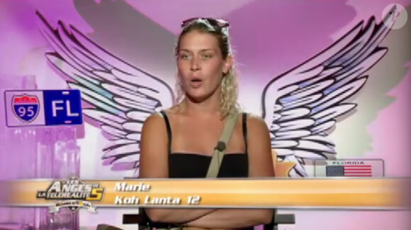 Marie dans Les Anges de la télé-réalité 5 le vendredi 19 avril 2013 sur NRJ 12