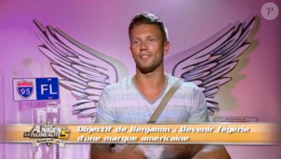 Benjamin dans Les Anges de la télé-réalité 5 le vendredi 19 avril 2013 sur NRJ 12