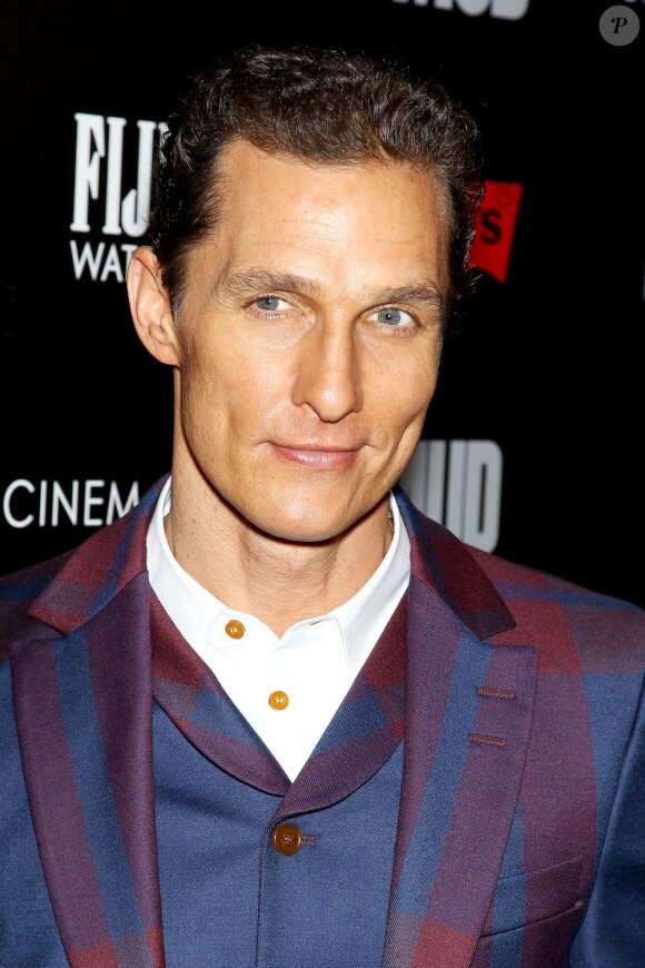Matthew McConaughey marqué à la première du film Mud à New York le 21 avril 2013.