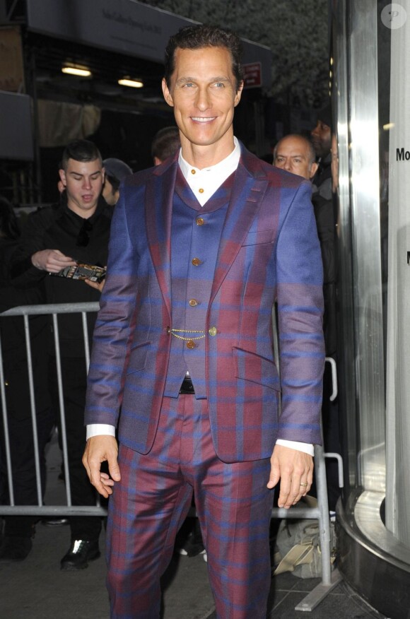 Matthew McConaughey à la première de Mud à New York le 21 avril 2013.