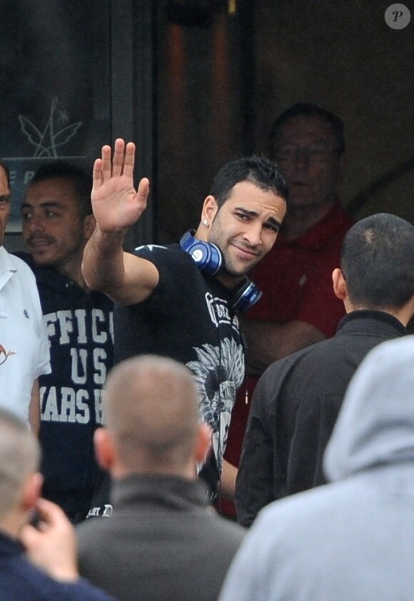 Adil Rami à Paris, le 24 juin 2012.