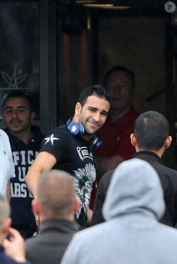 Adil Rami à Paris, le 24 juin 2012.