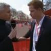 "Ne pas venir n'était même pas envisagable", a déclaré le prince Harry au micro de la BBC lors du marathon de Londres, le 21 avril 2013