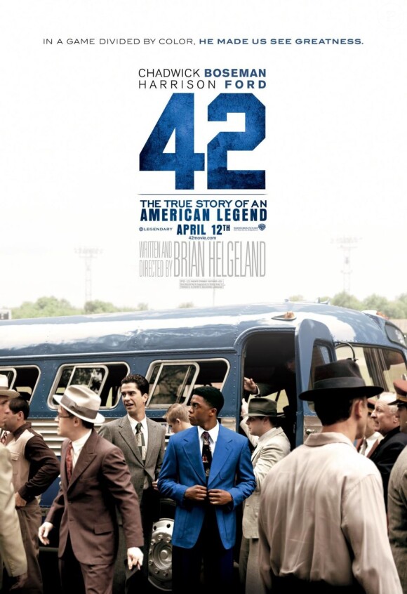Affiche officielle du film 42.