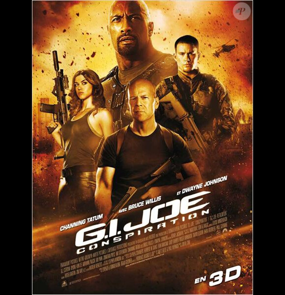 Affiche officielle du film G.I. Joe : Conspiration.