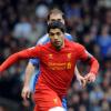 Luis Suarez lors du match entre Liverpool et Chelsea le 21 avril 2013 à Liverpool