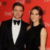 Justin Timberlake et Jessica Biel lors du gala organisé par le magazine Time, à New York le 23 avril 2013.