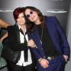 Sharon Osbourne et son époux Ozzy Osbourne à la première du film Total Recall, à Hollywood, le 1er août 2012.