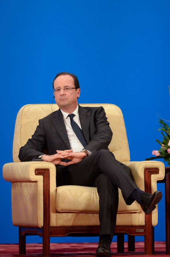 François Hollande à Pékin, le 25 avril 2013.