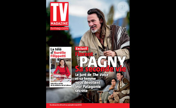 Courverture de Tv Magazine. A paraître le 26 avril 2013.