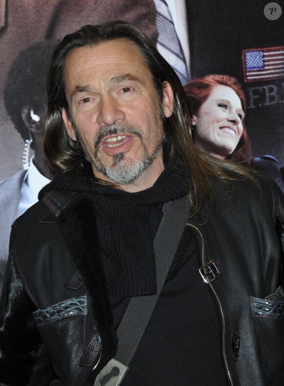 Florent Pagny à l'avant-première du film " Mais qui a re-tué Pamela Rose ?" à Paris le 2 décembre 2012.