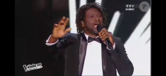 Emmanuel Djob dans The Voice 2, samedi 27 avril 2013 sur TF1