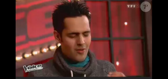 Yoann Fréget dans The Voice 2, samedi 27 avril 2013 sur TF1