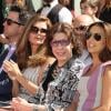 Troy Garity, Maria Shriver, Lily Tomlin, Eva Longoria, lors de l'hommage et la pose des empreintes de Jane Fonda, dans le cadre du TCM Classic Film Festival, à Los Angeles le 27 avril 2013