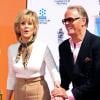 Jane Fonda et son frère Peter Fonda, lors de son hommage et la pose de ses empreintes, dans le cadre du TCM Classic Film Festival, à Los Angeles le 27 avril 2013
