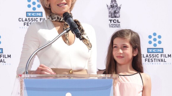 Jane Fonda, avec sa petite-fille Viva et son fils Troy : La star est au top