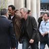 Exclu - Hugh Laurie arrive à Paris, le 29 avril 2013.