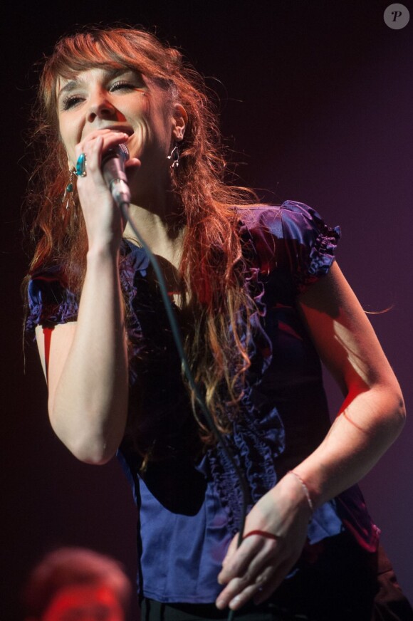 Zaz en concert au Royal Albert Hall à Londres, le 11 mars 2013.