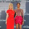 Alice Eve et Zoe Saldana lors de l'avant-première du film Star Trek Into Darkness à Berlin le 29 avril 2013