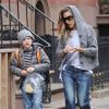 Sarah Jessica Parker et James vont à l'école à New York, le 29 avril 2013.