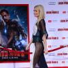 Gwyneth Paltrow et sa robe transparente lors de l'avant-première du film Iron Man 3 à Los Angeles le 24 avril 2013 à Los Angeles