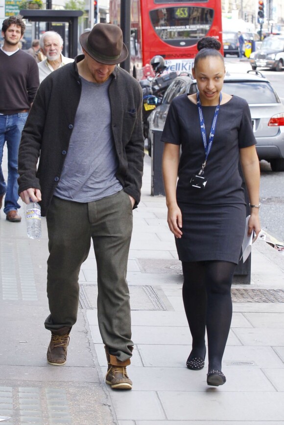 Channing Tatum le 30 avril 2013 lors de son passage chez Spreckley Partners à Londres