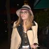 Brooke Mueller quitte le restaurant "Dan Tana" à West Hollywood, le 20 février 2013.