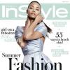 Couverture du InStyle du mois de juin avec Zoe Saldana