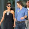 Halle Berry et Olivier Martinez quittent leur hôtel à Miami. Le 2 février 2013.