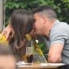 Ronaldo et sa compagne Paula Morais, amoureux et complices à Los Angeles le 5 mai 2013