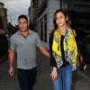 Ronaldo et sa compagne Paula Morais, amoureux et complices à Los Angeles le 5 mai 2013