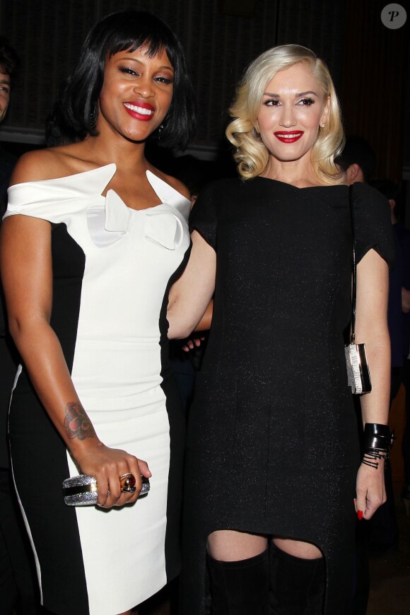 Eve et Gwen Stefani posent à l'after-party Gatsby le Magnifique au Standard Hotel de New York le 5 mai 2013.