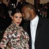 Kim Kardashian enceinte et son conjoint Kanye West assistent au gala "Punk: Chaos to Couture" du Costume Institute au Metropolitan Museum of Art. New York, le 6 mai 2013.